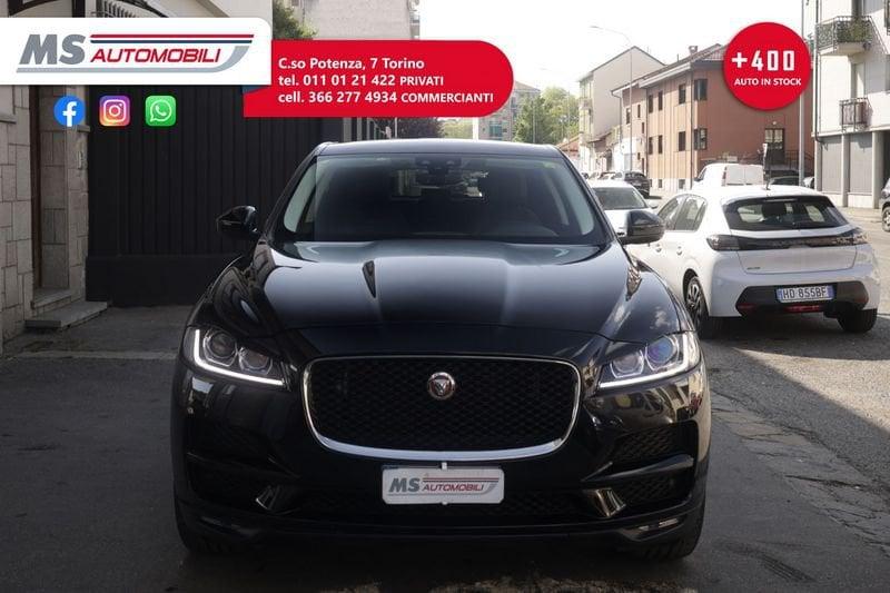 Jaguar F-Pace Jaguar F-Pace 2.0D i180cv PRESTIGE AWD AUTO PROMOZIONE Unicoproprietario