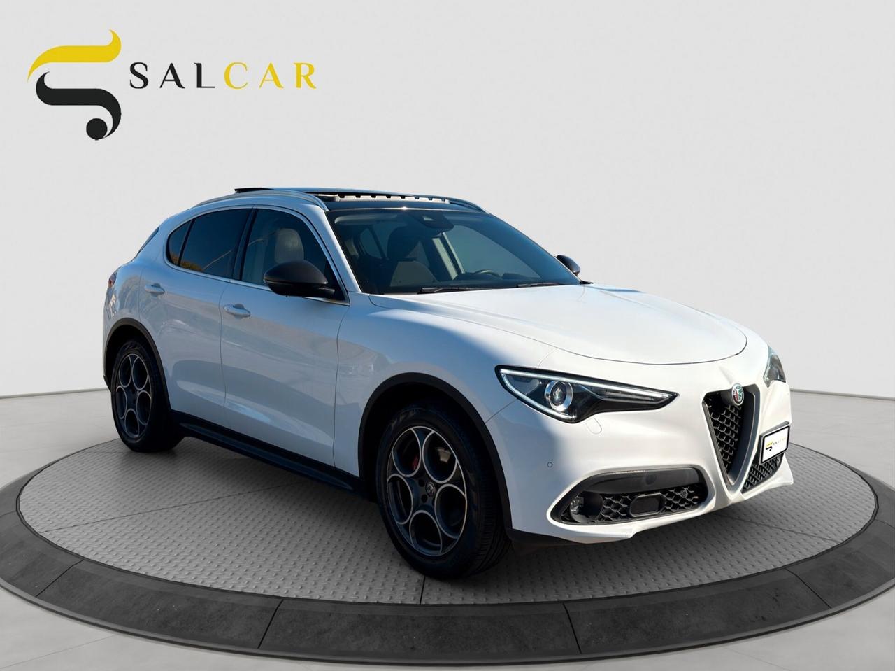 Alfa Romeo Stelvio 2.2 Turbodiesel 160 CV AT8 RWD Sport-Tech TETTO 2020