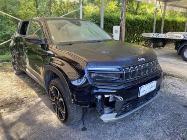 Jeep Avenger 1.2 Turbo 100 CV Summit - VETTURA INCIDENTATA