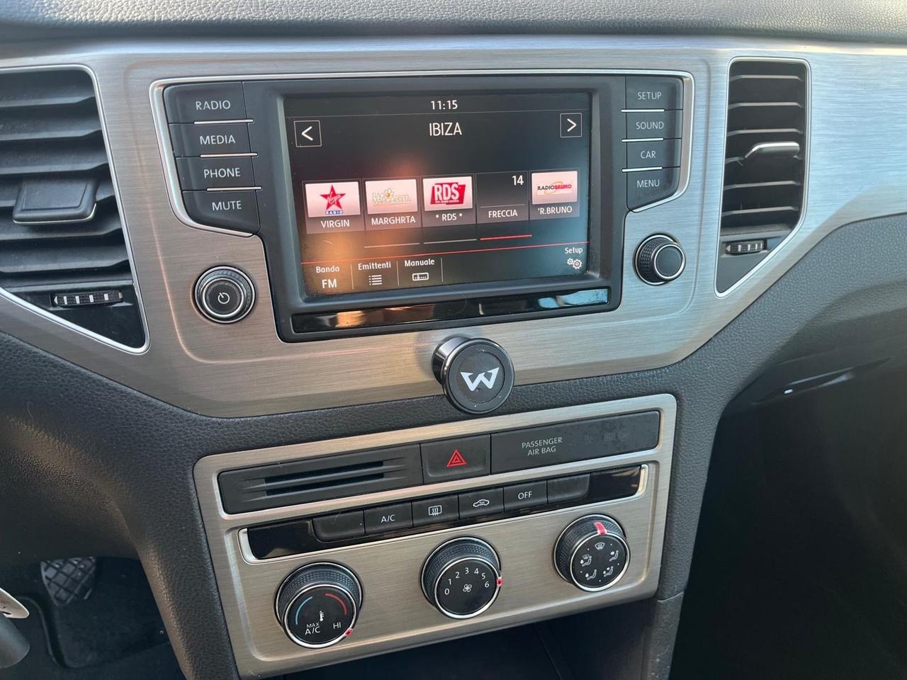 Volkswagen golf sportsvan 1.6 tdi/euro 6-full-2016