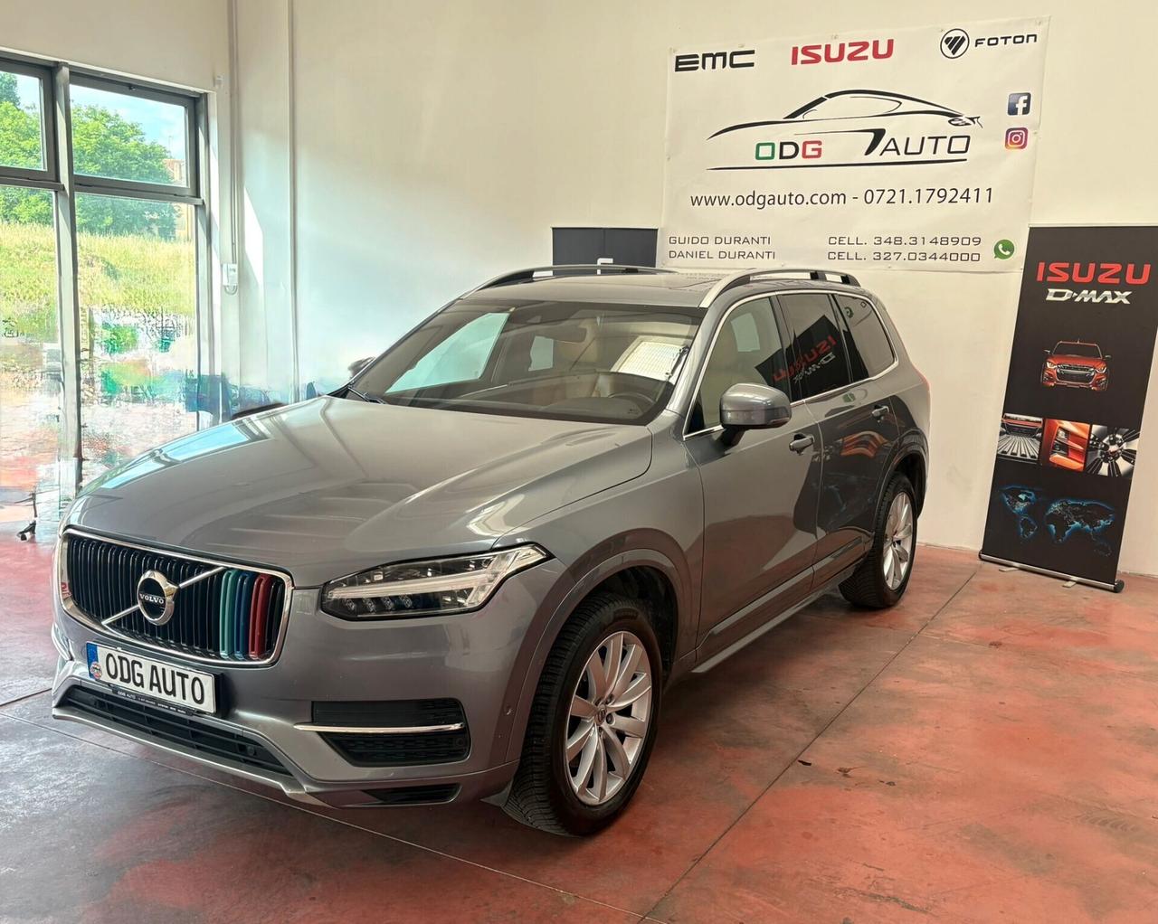VOLVO XC 90POSTI 7 CAMBIO AUT.4X4 Diesel 2000 CV 235 Garanzia 12 mesi