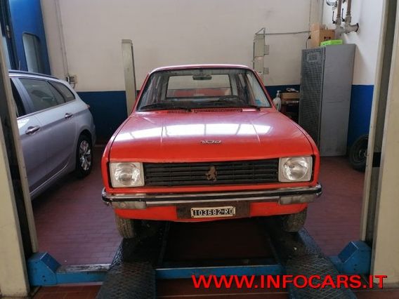 PEUGEOT 104 5 PORTE FUNZIONANTE DA RESTAURO