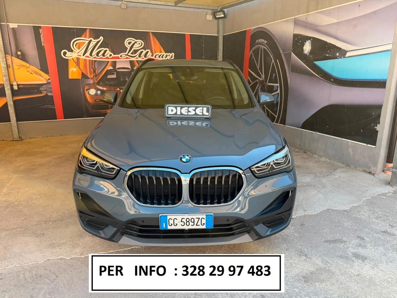 Bmw X1 sDrive18d 2.0cc diesel 12 mesi garanzia-2021