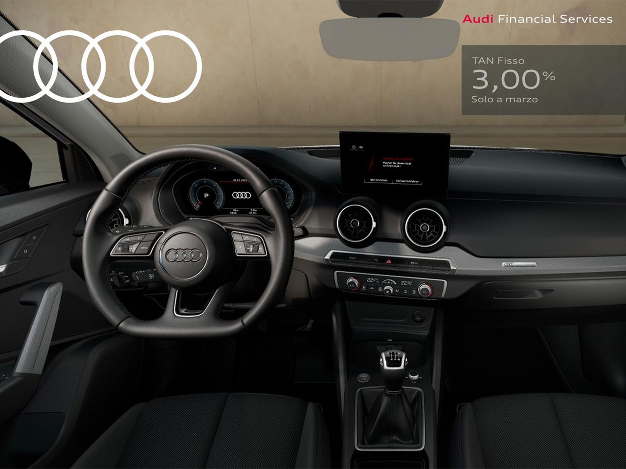 Audi Q2 30 2.0 tdi identity black