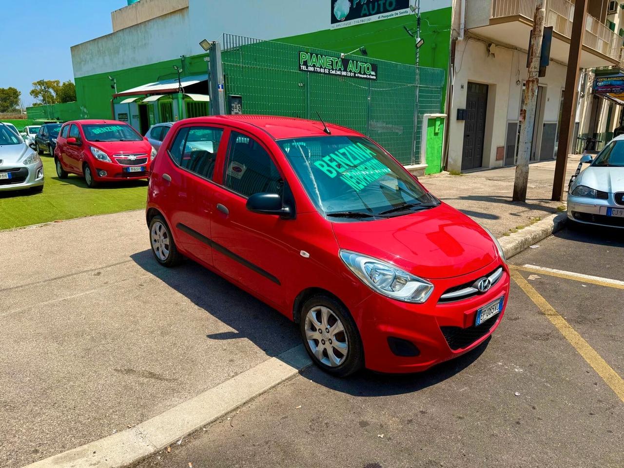 Hyundai i10 1.1 BENZINA - ANNO 04/2012 - NEOPATENTATO