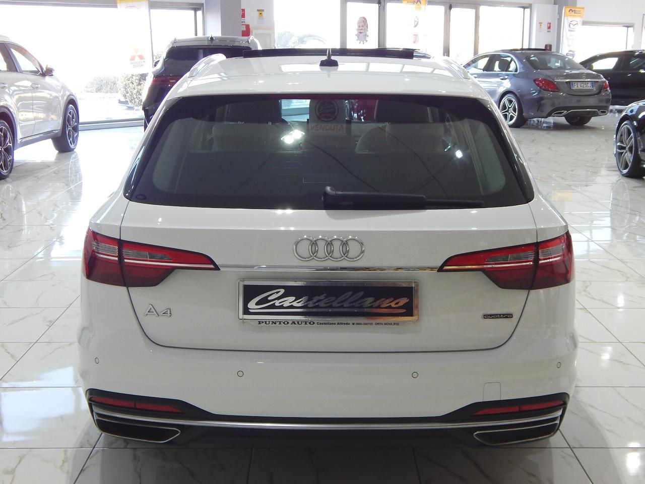 Audi A4 Avant 40 2.0 TDI Advanced Quattro S-Tronic TETTO