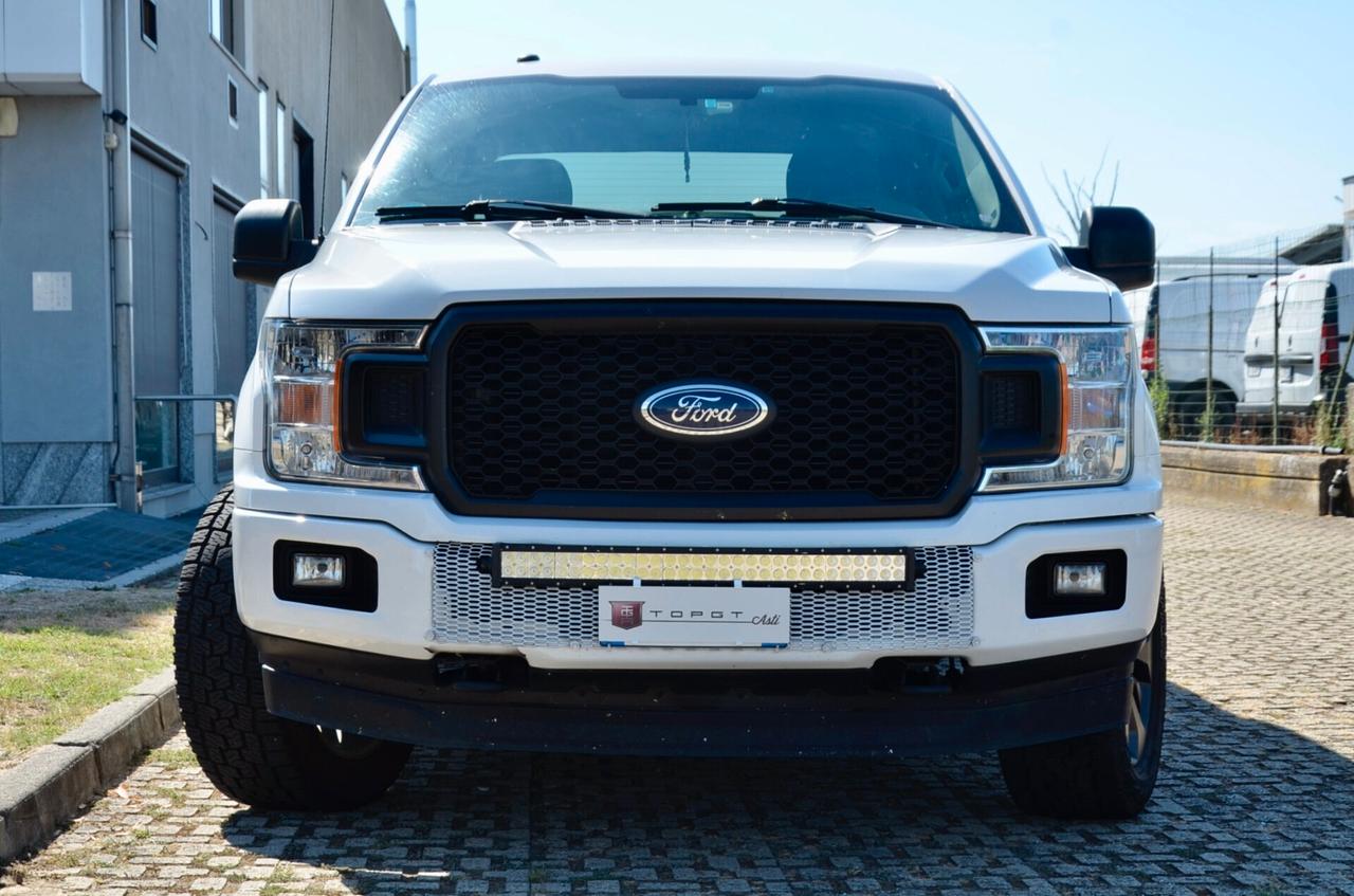 FORD F150 SUPER CREW 2.7 V6 BITURBO 330cv AUTO 5 POSTI, VETTURA PRIVATA NO IVA, EURO 6C, GANCIO TRAINO, RETROCAMERA, PERMUTE