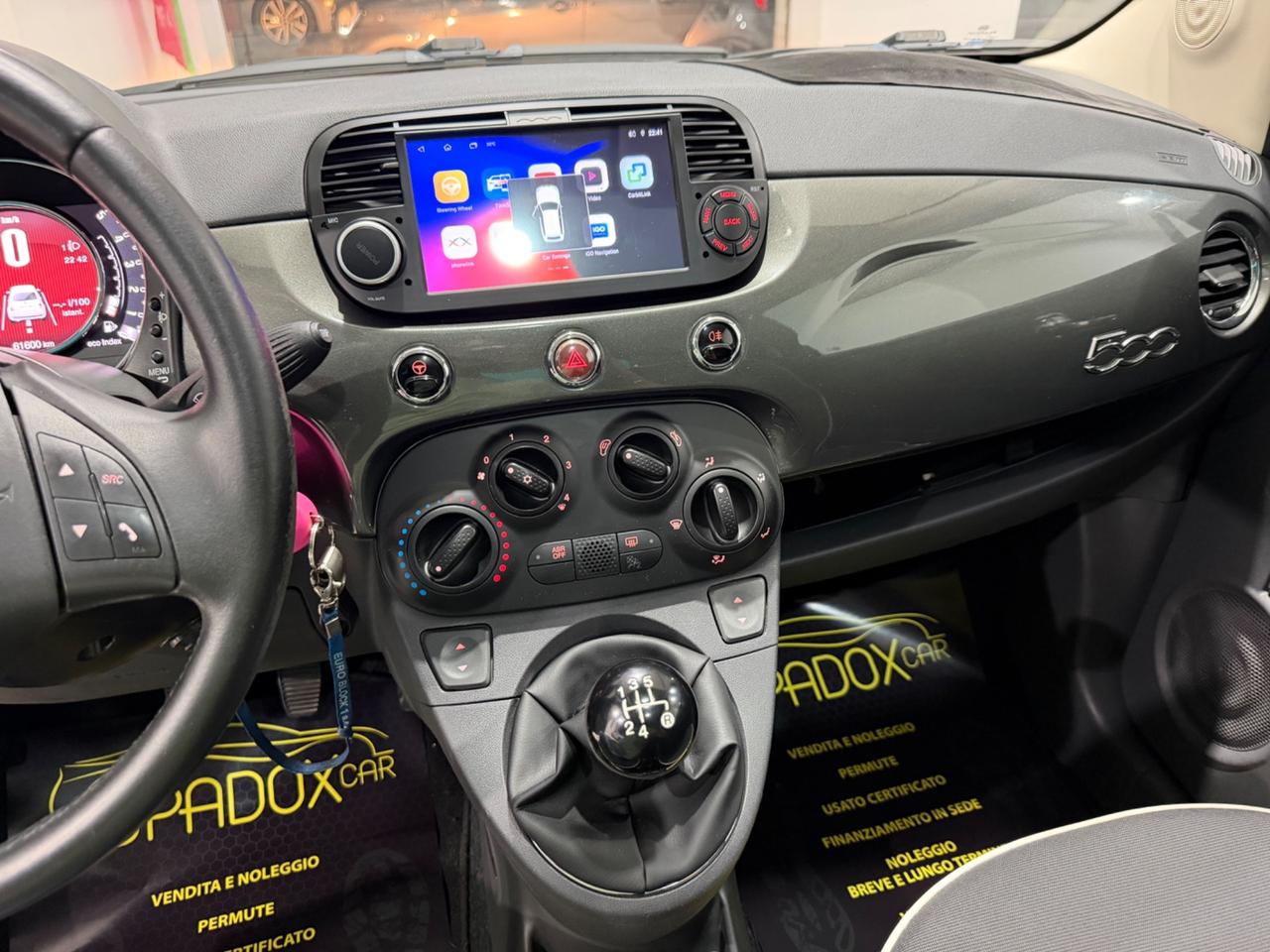 FIAT 500 1.2 LOUNGE 2015 *61 MILA KM *UNICOPROPRIETARIO
