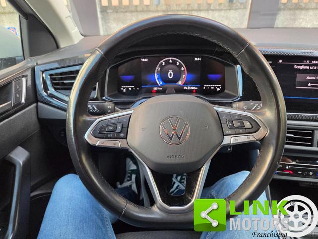 VOLKSWAGEN Polo 1.0 TGI 5p. Life GARANZIA UFFICIALE VW