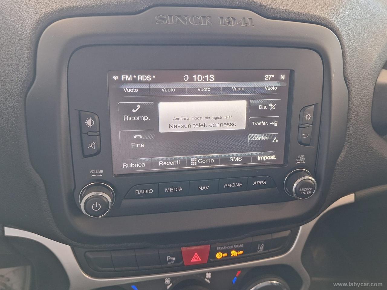 JEEP Renegade 1.6 Mjt DDCT 120CV Limited