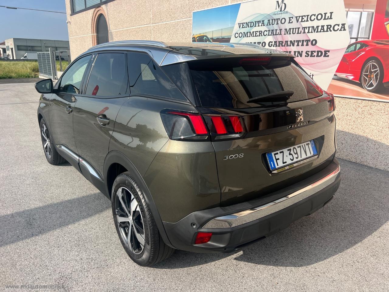 PEUGEOT 3008 BlueHDi 130 S&S EAT8 Allure NAVI CAMERA 18 AUTOMATICA
