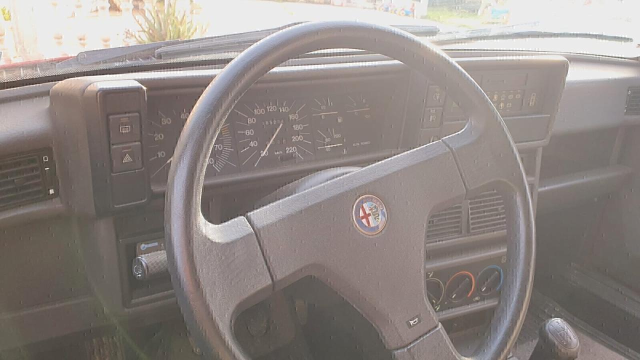 Alfa Romeo 75 1.6 carburatori unipro storica Imp GPL