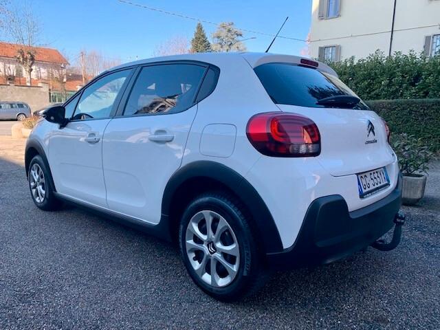 Citroen C3 1.5 AUTOCAR. 5 POSTI 100cv G.TRAINO E6D