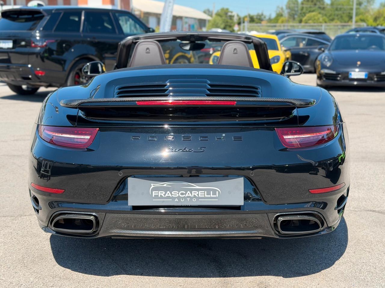 Porsche 911 3.8 Turbo S Cabriolet/fantastica/carbonio/km doc.