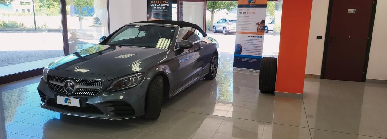 BELLISSIMA-IMPECCABILE-COME NUOVA-Mercedes-benz C 220 d Auto Cabrio Premium Plus.