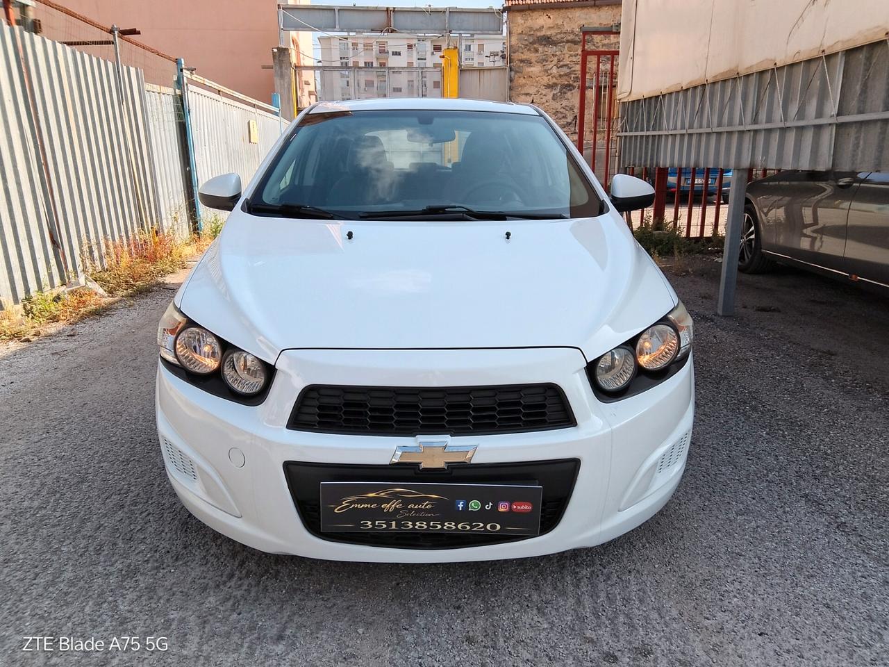 Chevrolet Aveo 1.2 2012 passaggio e 12 mesi di garanzia