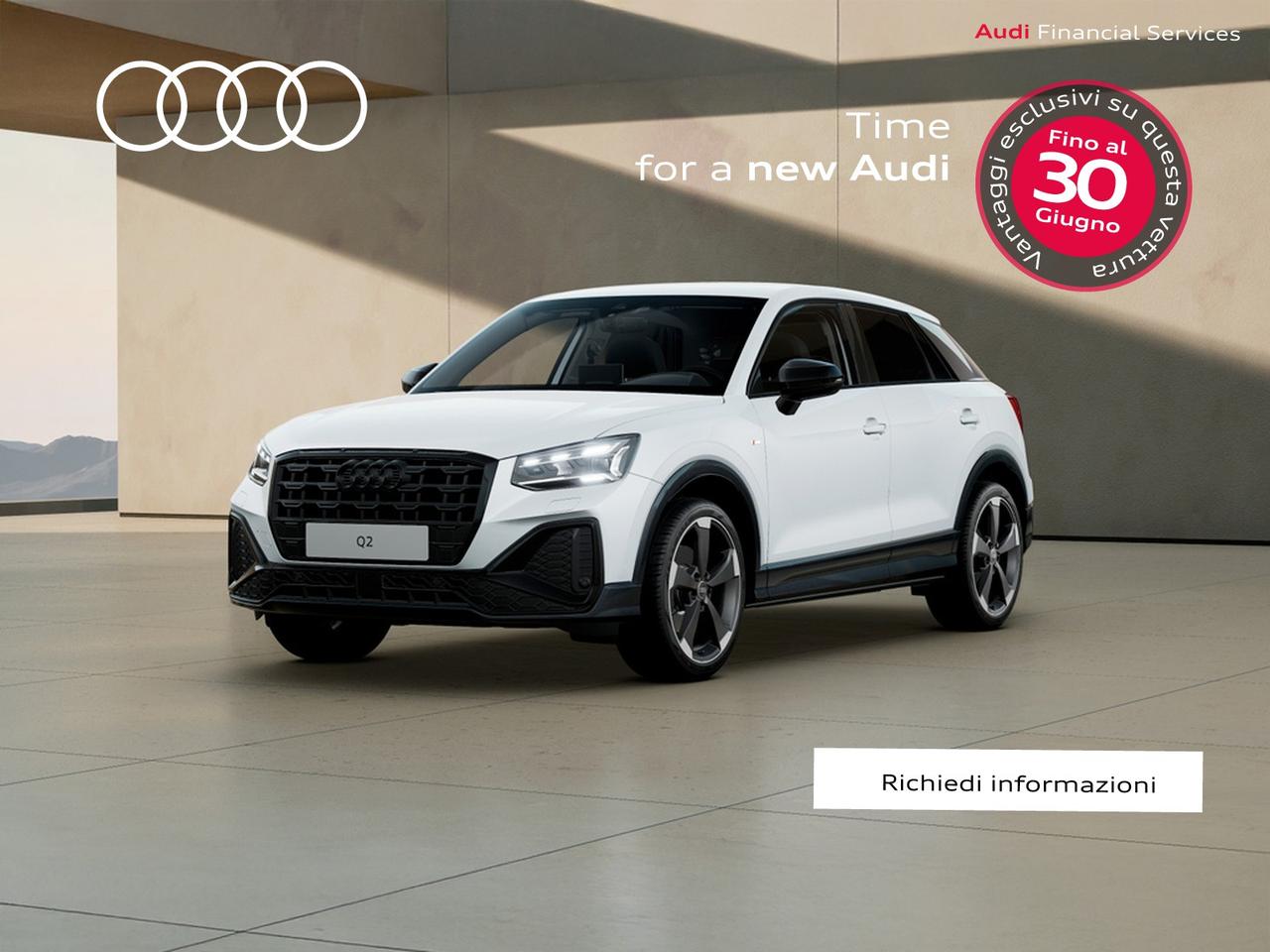 Audi Q2 40 2.0 tfsi identity black quattro s-tronic