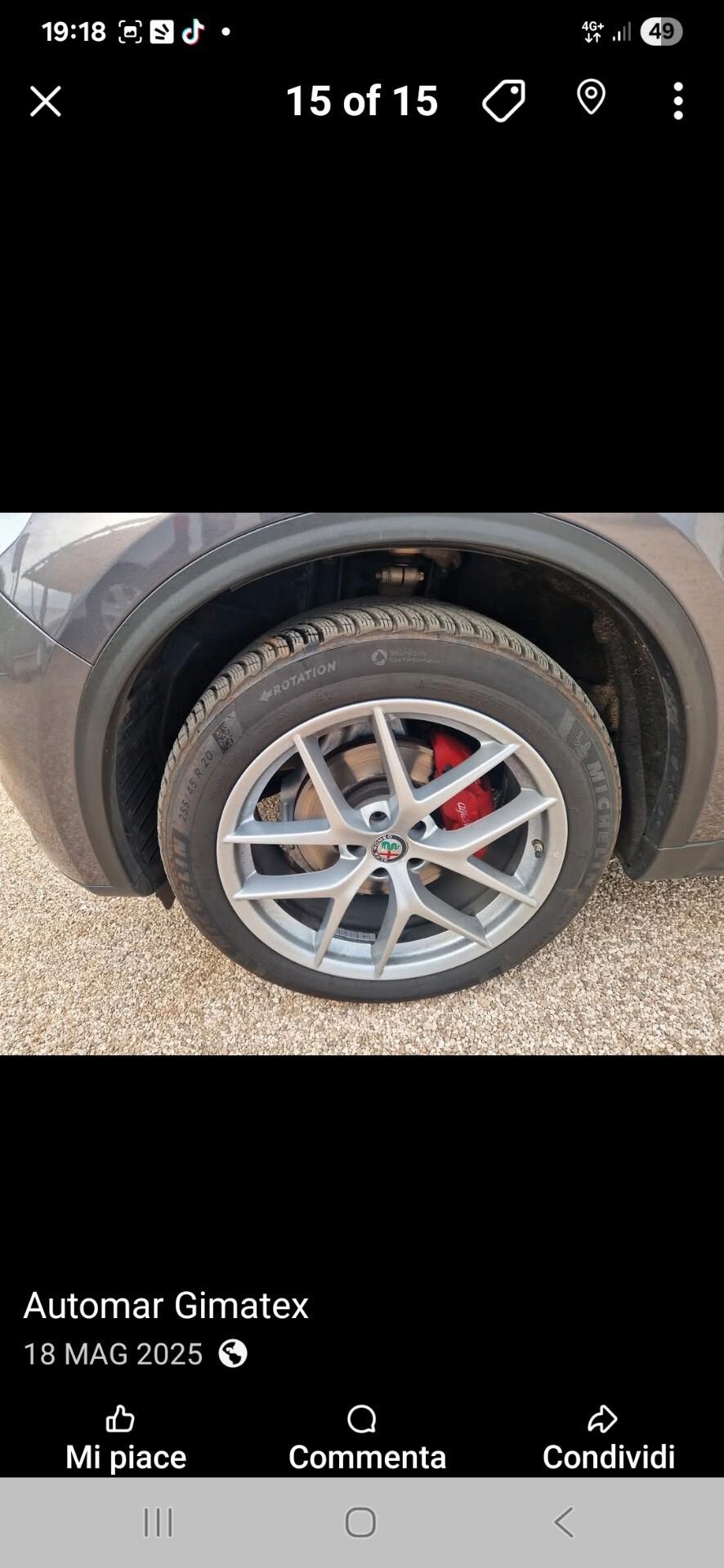 Alfa Romeo Stelvio 2.2 Turbodiesel 210 CV AT8 Q4 Veloce