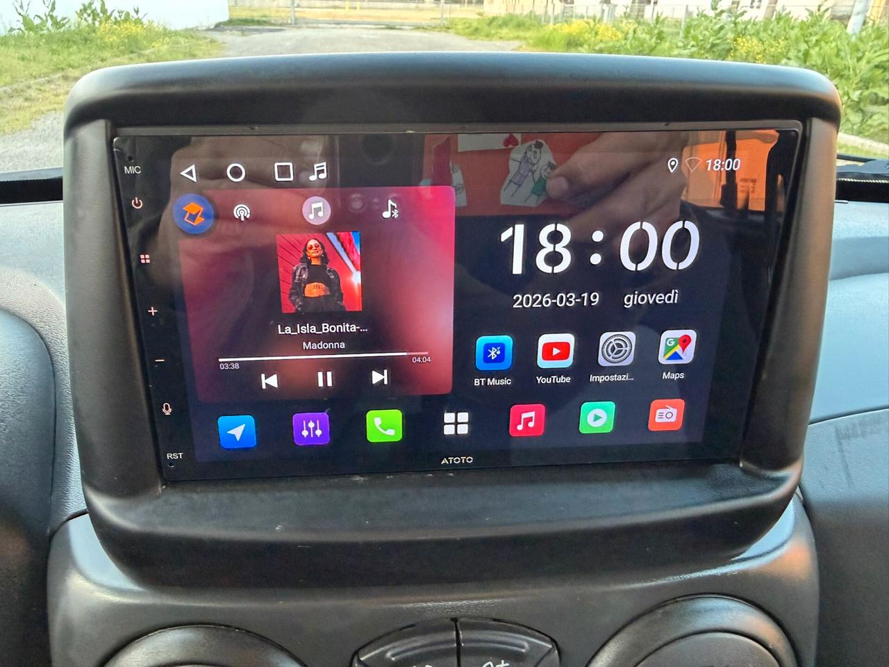 Fiat Doblo 1.9 MJT 105 CV Passo Lungo 5 posti