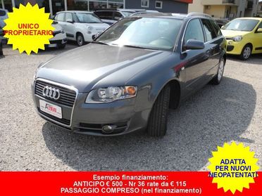 AUDI A4 2.0 TDI 16v 140cv Avant - "UNICO PROPRIETARIO"