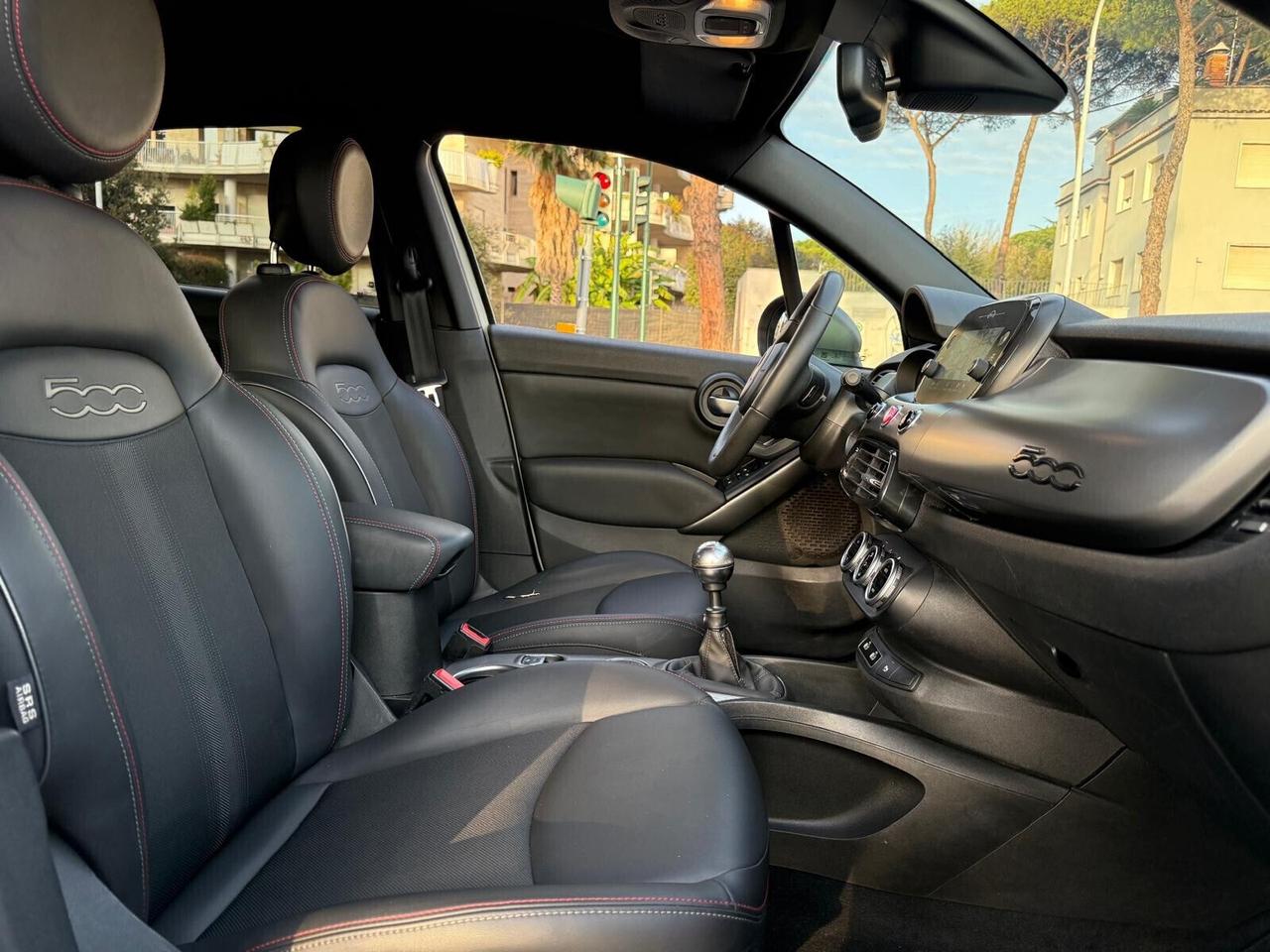 Fiat 500x 1.0 Benzina Sport Manuale Navi Camera pelle