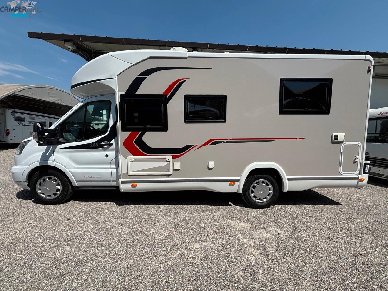 CHALLENGER GRAPHITE EDITION 288 170 automatic - Semintegrale con letto nautico in coda e cambio automatico