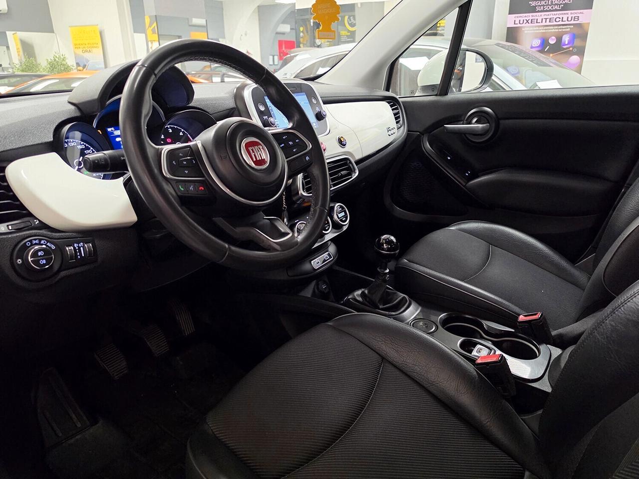 Fiat 500X 1.3 MultiJet 95 CV Lounge FARI LED _ MANUALE _GARANZIA 12 MESI _ OTTIME CONDIZIONI _ CONTROLLATA