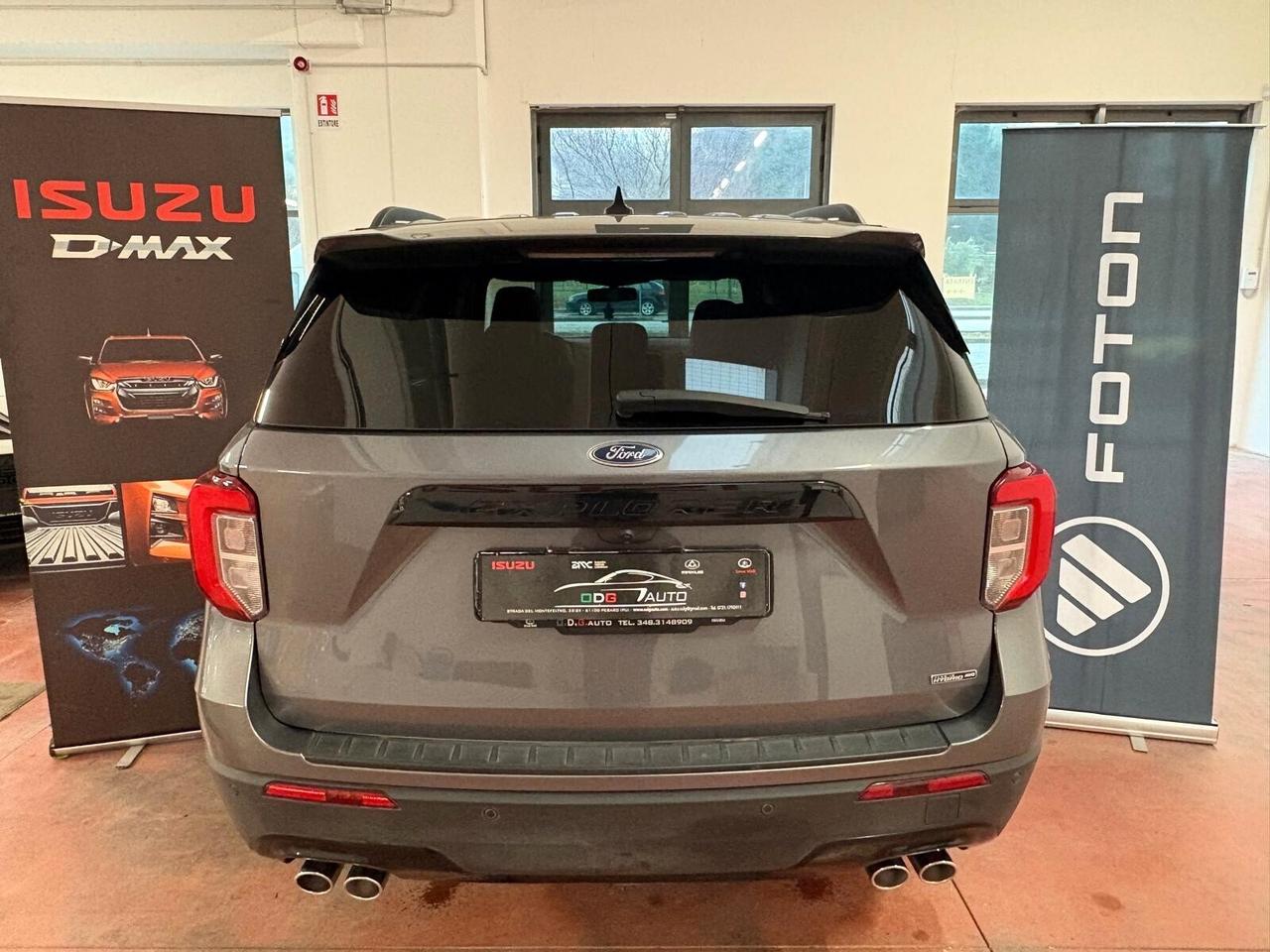 FORD EXPLORER CAMBIO AUT. 4X4 HIBRID ELETTRICA -Benz. 2.8 CV 363 Km 122. 344 garanzia 12 mesi