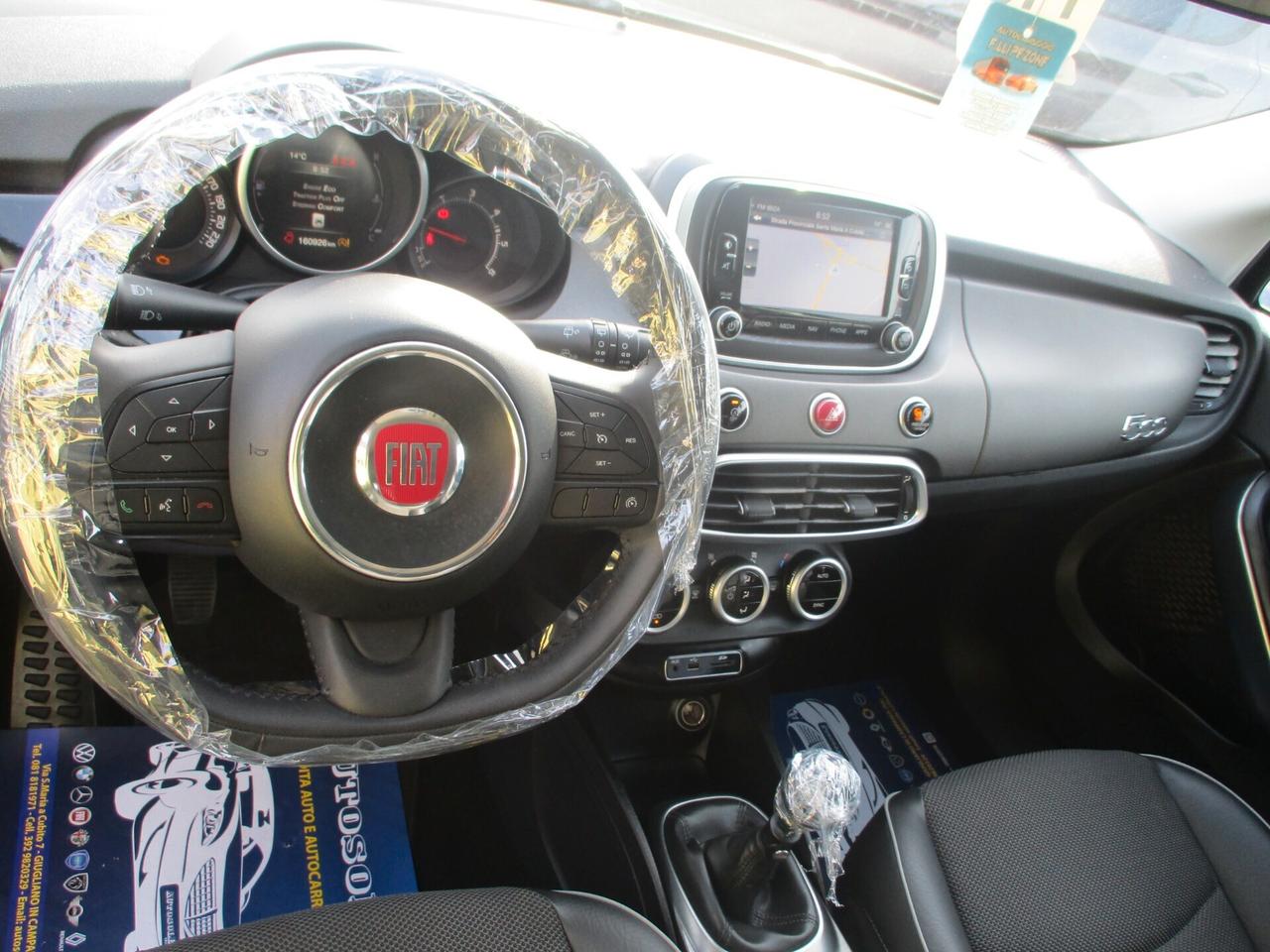 Fiat 500X 1.6 M-JET 120CV E6 **CROSS* PELLE/NAVI/PDC