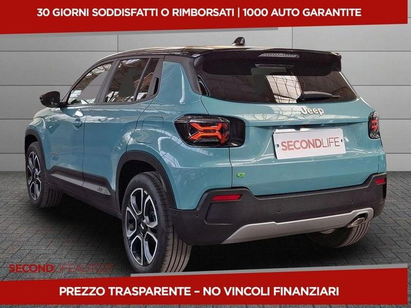 Jeep Avenger 1.2 turbo e-hybrid mhev Summit fwd 110cv edct6