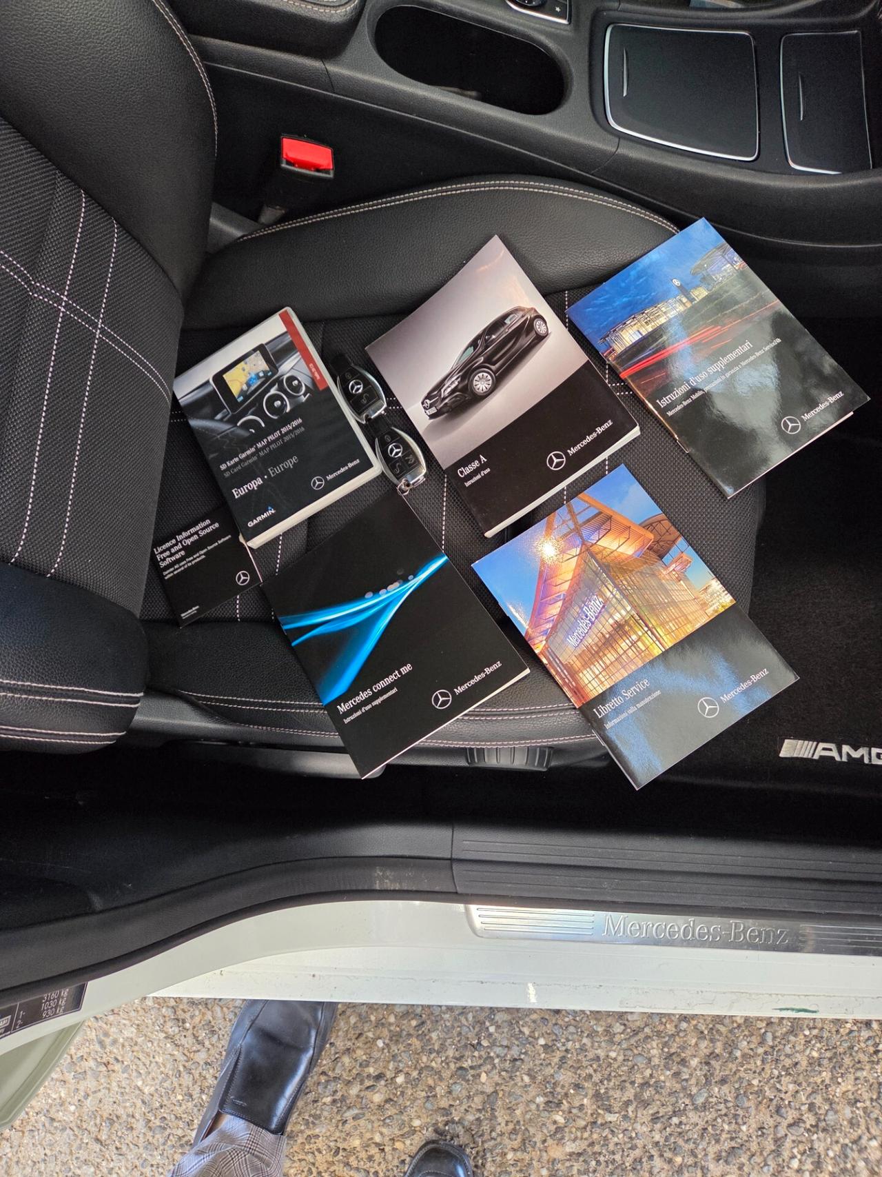 Mercedes-benz A 180d White edition7Gtr Pelle 2016