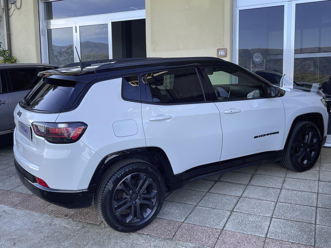 Jeep Compass 1.6 Multijet II 2WD 80° Anniversario Blak Edition-Telecamera-Bicolor
