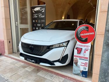 PEUGEOT 308 S.W. ALLURE 1.5 EAT8 130CV PELLE NAVI CAM LED ANNO 2023