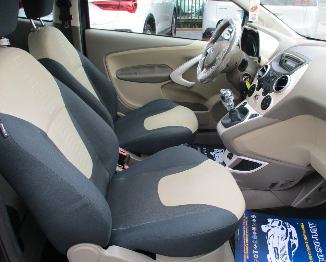 Ford Ka II 3P 1.2 E5 BENZINA 69CV TITANIUM PACK 89000KM