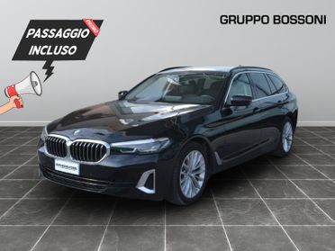 BMW Serie 5 touring 518d mild hybrid 48v luxury steptronic