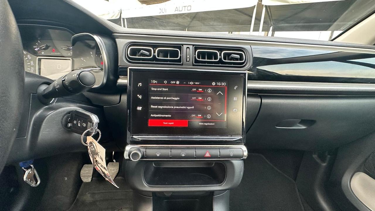 Citroen C3 PureTech 82 GPL Shine BOMBOLA VALIDA FINO A FINE 2028-UNICO PROPRIETARIO