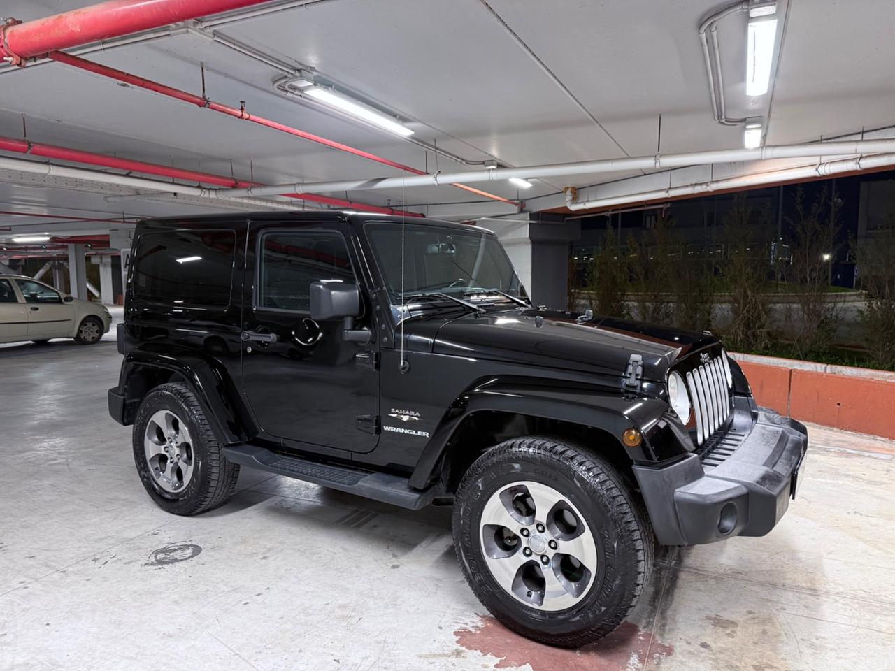 Jeep Wrangler 2.8 CRD 200cv Sahara - GANCIO TRAINO