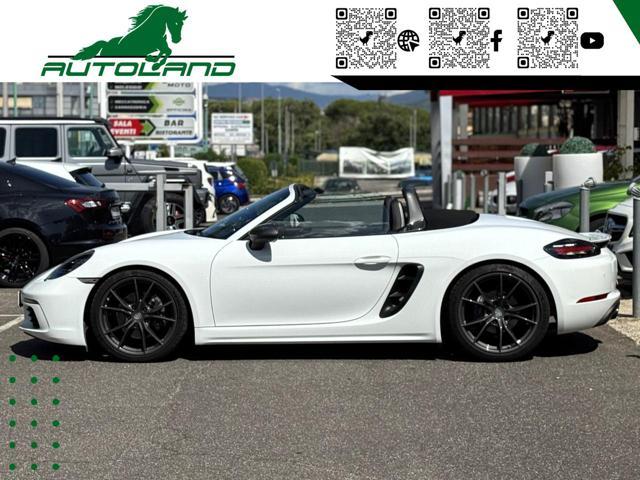 PORSCHE 718 Spyder 2.0 T Pure White PASM Torque Vectoring 300CV