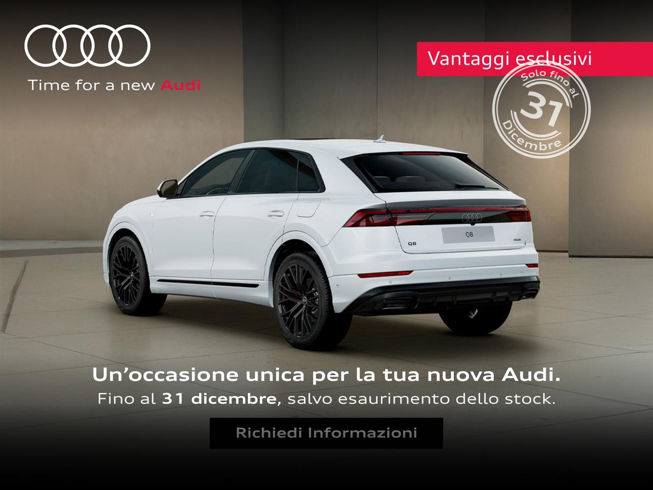 Audi Q8 55 3.0 tfsi e s line edition quattro tiptronic