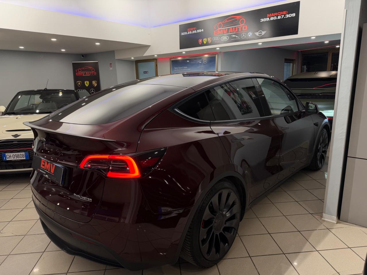 Tesla Model Y AWD Performance Iva esposto
