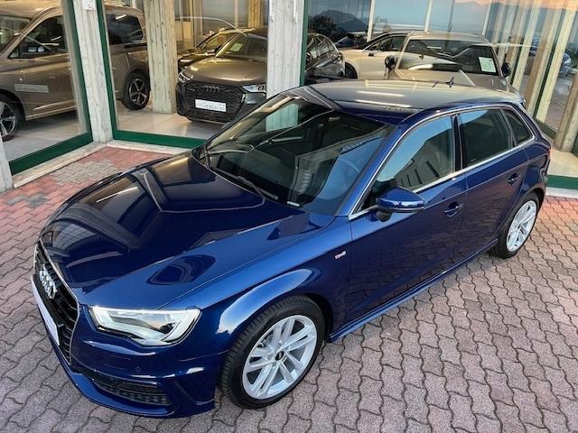 Audi A3 Sportback 1.6 tdi S-tr. 110cv S-line, Xenon, 17"