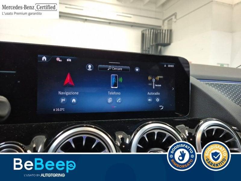 Mercedes-Benz GLA 180 D PROGRESSIVE ADVANCED PLUS AUTO