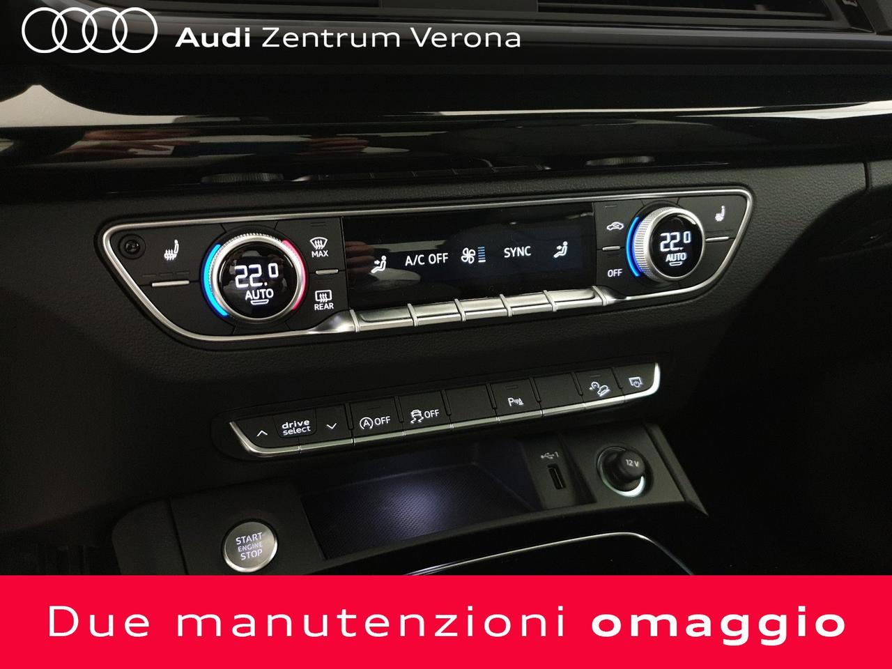 Sportback 40TDI 204CV quattro Str Identity Black