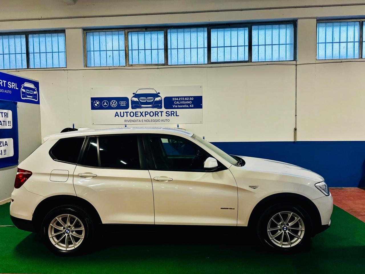 Splendida Bmw X3/2015/euro6/kmcertificati.