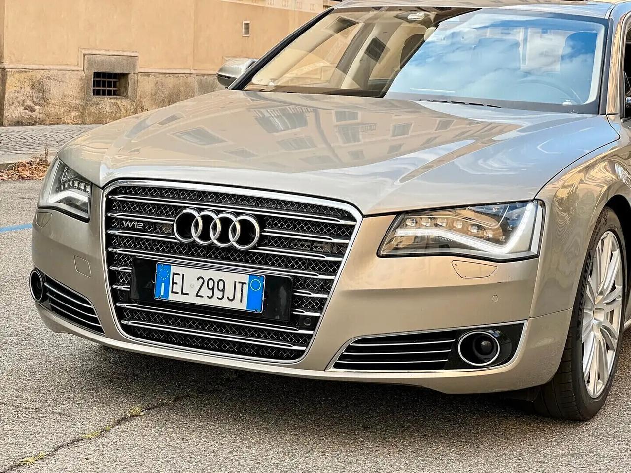 Audi A8 Lunga 6.3 W12 FSI 500cv Tiptornic8 Quattro