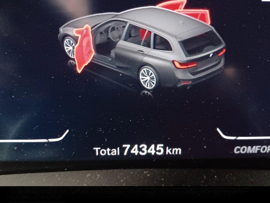 BMW 318D TOURING 150CV STEPTRONIC 48V BUSINESS ADVANTAGE ( FARI LED - BMW DIGITAL COCKPIT - CLIMA TRIZONA - NAVI - PDC )