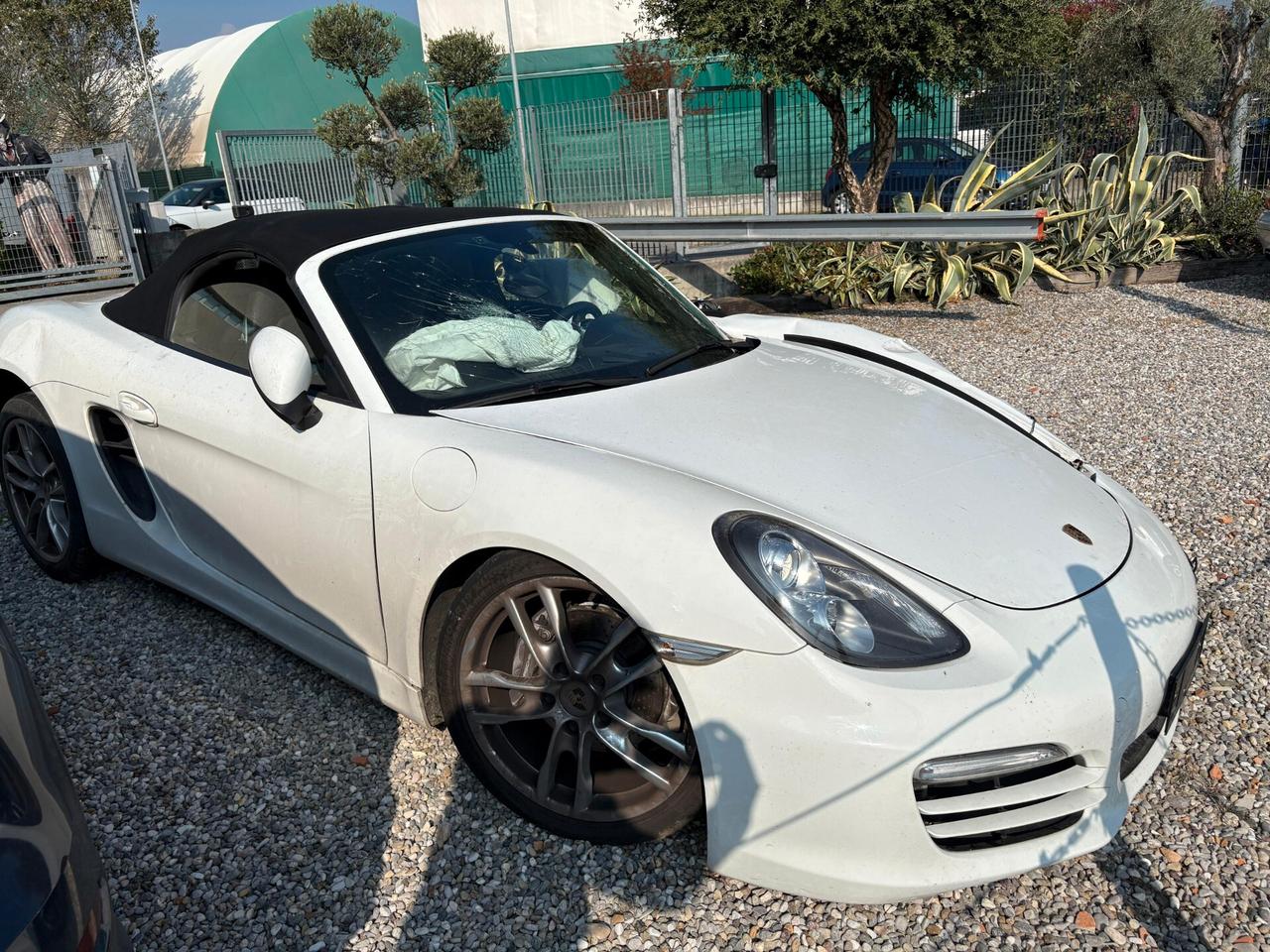 Porsche Boxster 2.7 incidentata
