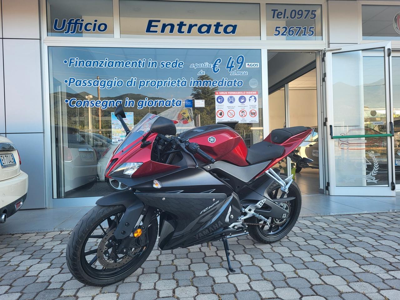 Yamaha YZF-R125 ABS - SOLI 2.700 KM - UTILIZZATA POCHISSIMO