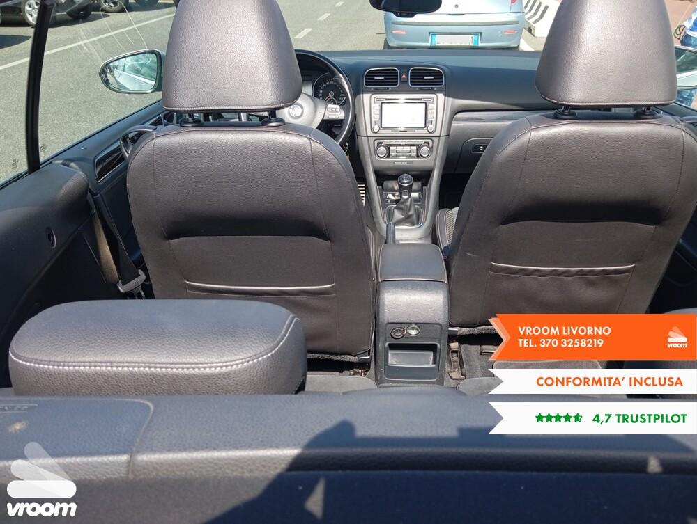 VOLKSWAGEN Golf 6ª serie Golf Cabriolet 1.6 TDI