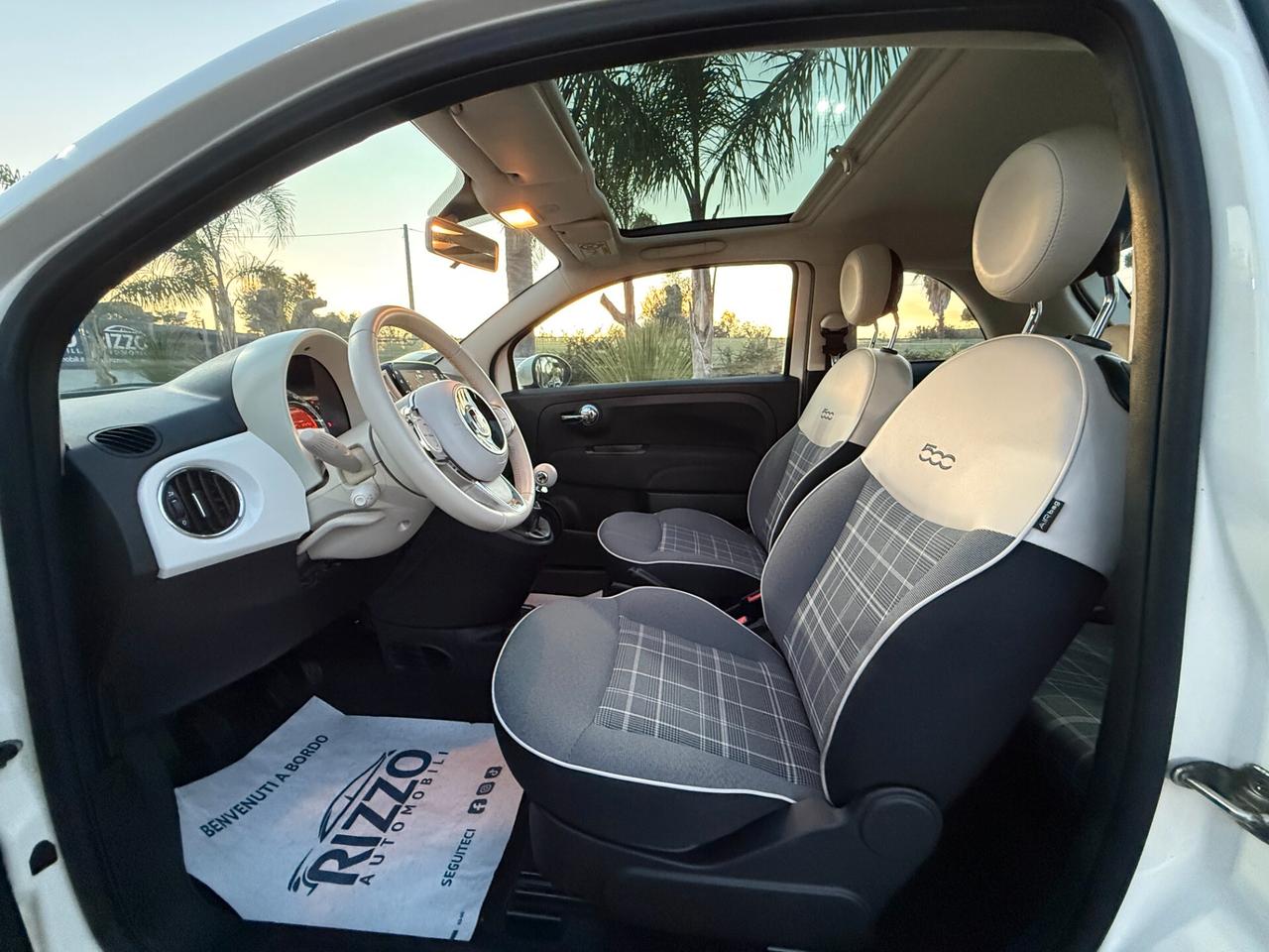 Fiat 500 1.2 Lounge Tetto Pelle Navi